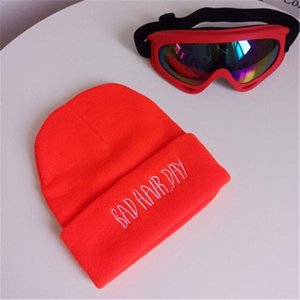 Children Knitted Hat With Glasses