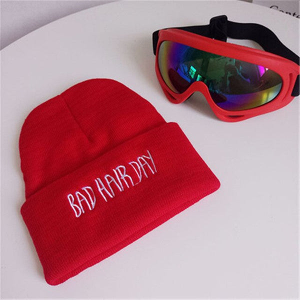 Children Knitted Hat With Glasses